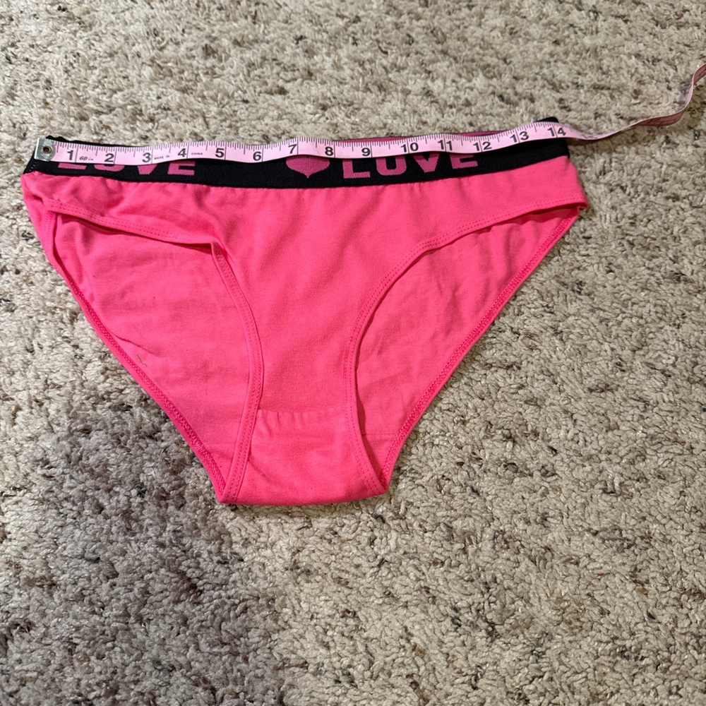 Women's Unbranded Panties XL Black Pink Red Beige 4-Pack - Picture 10 of 15